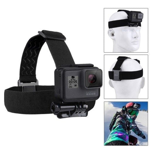 Sæt med 20 Puluz-tilbehør til sportskameraer (herunder Osmo Action 5 Pro, Insta360 Ace Pro 2) PKT18
