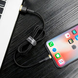 Baseus Cafule Kabel USB Lightning 2,4A 1m (Guld+Sort)