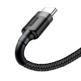 Baseus Cafule USB-C-kabel 2A 3m (sort+grå)