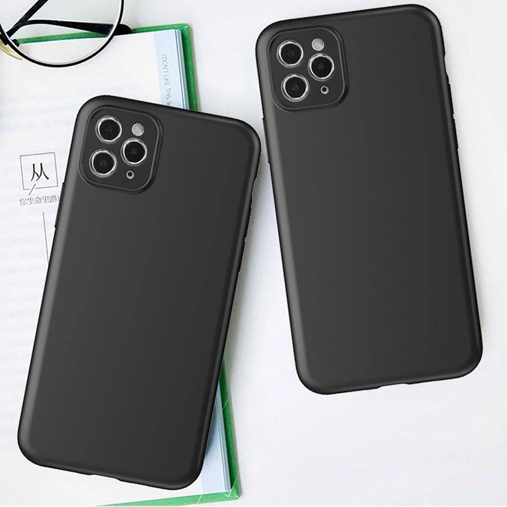 Soft Case til Samsung Galaxy M55 - sort