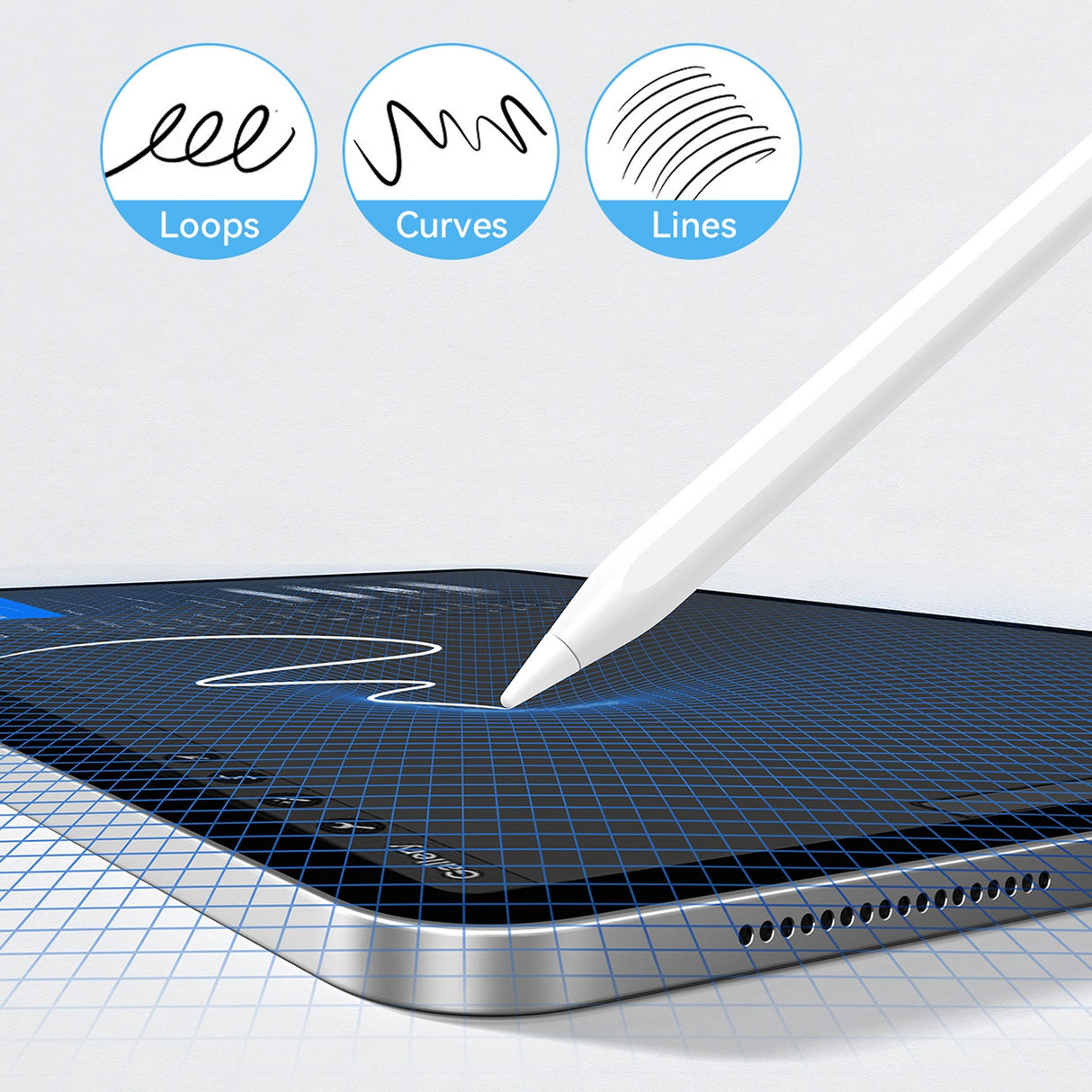 Joyroom JR-X15 aktiv stylus 130mAh USB-C - hvid