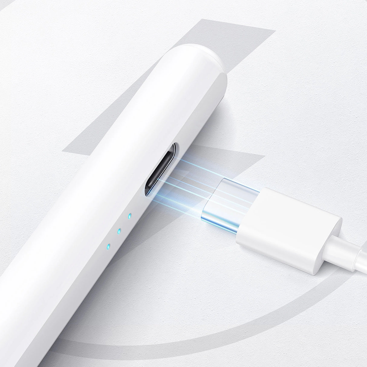 Joyroom JR-X15 aktiv stylus 130mAh USB-C - hvid