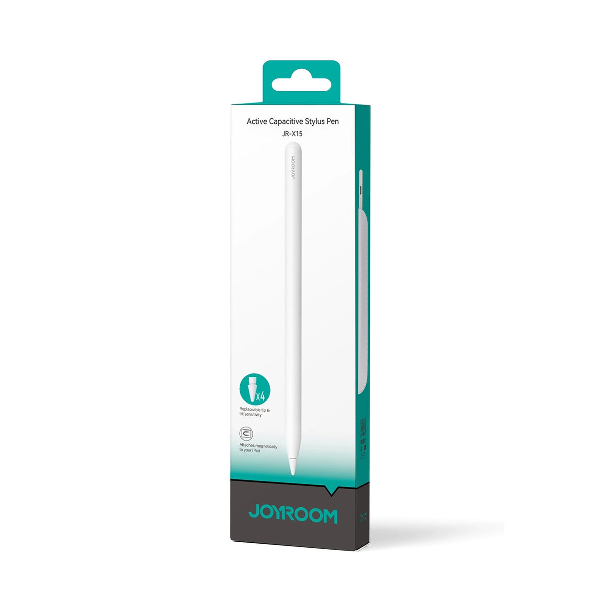 Joyroom JR-X15 aktiv stylus 130mAh USB-C - hvid