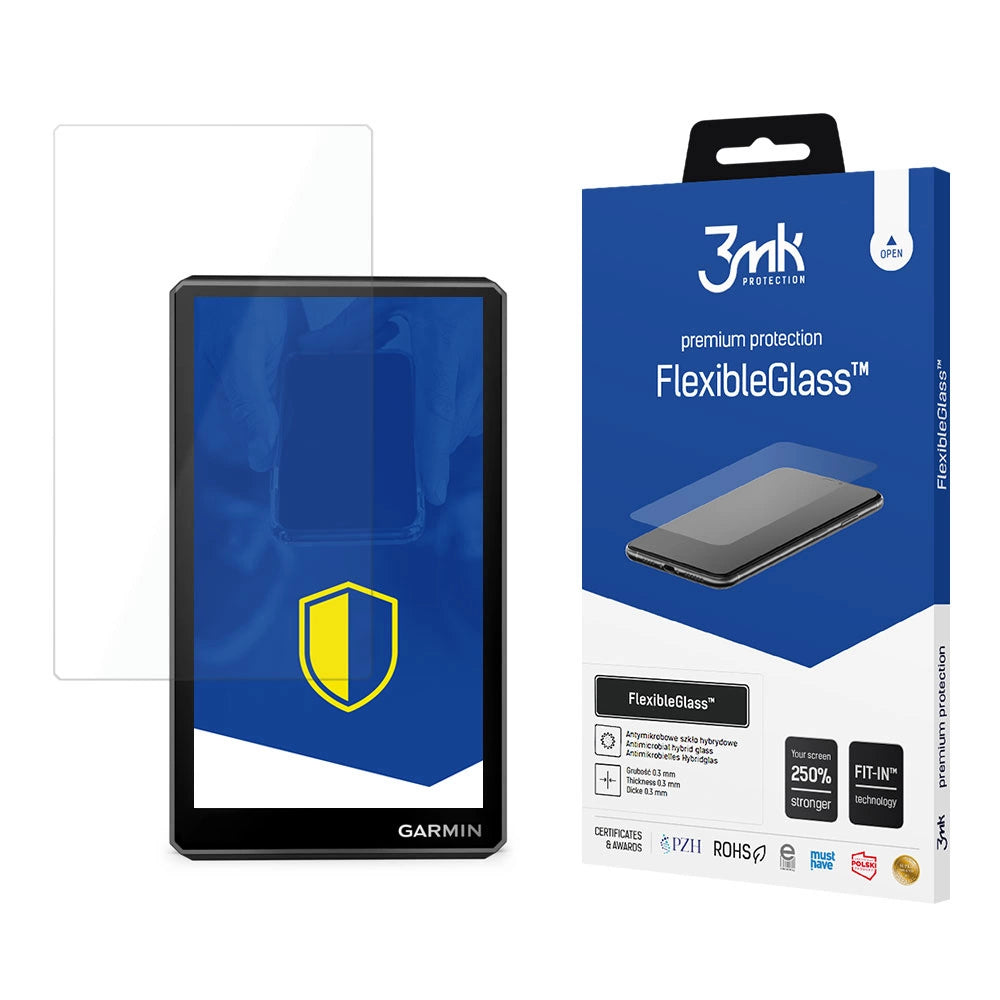 3mk FlexibleGlassTM hybridglas til Garmin Zumo XT2