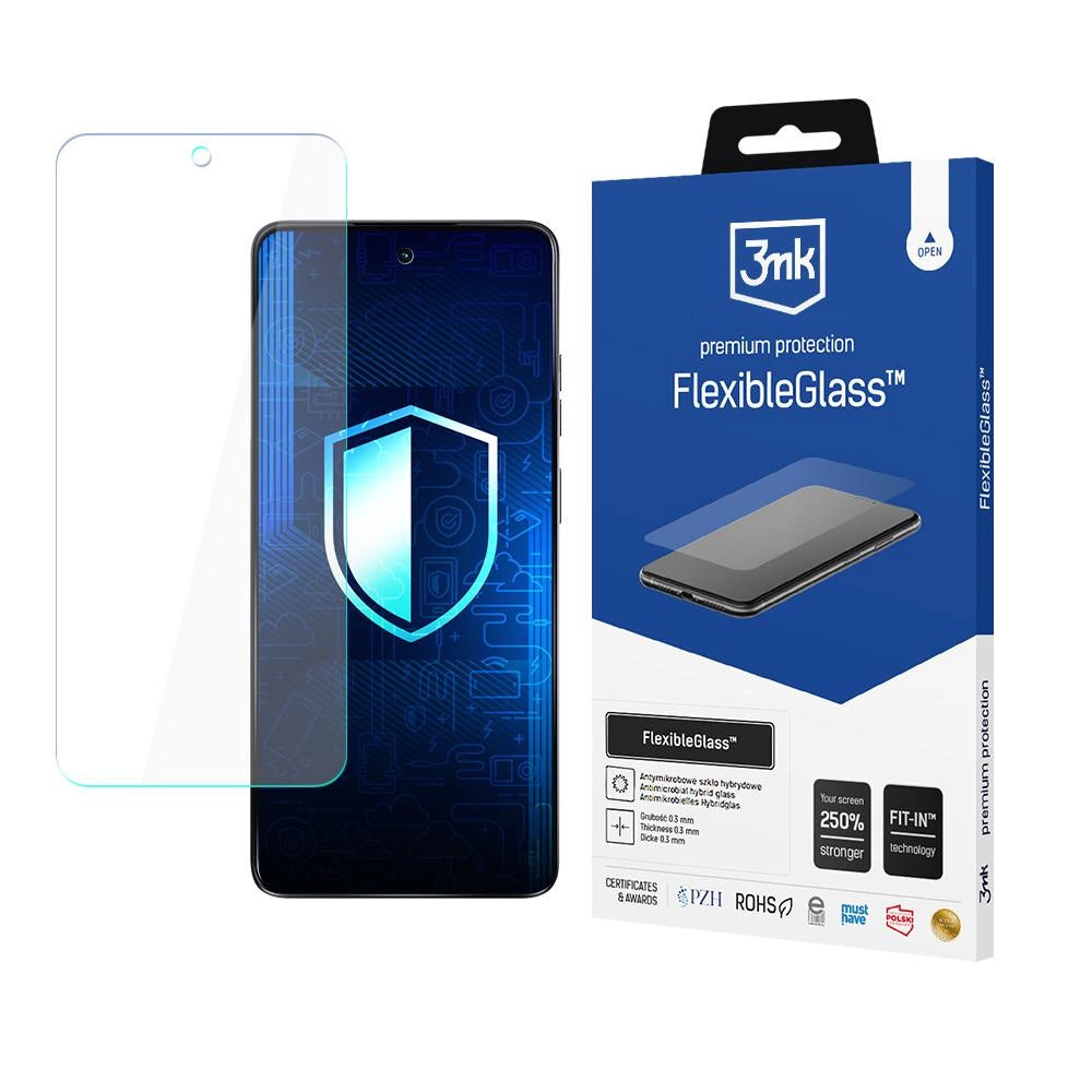 Hærdet glas 3mk FlexibleGlass til Motorola Moto G24 Power