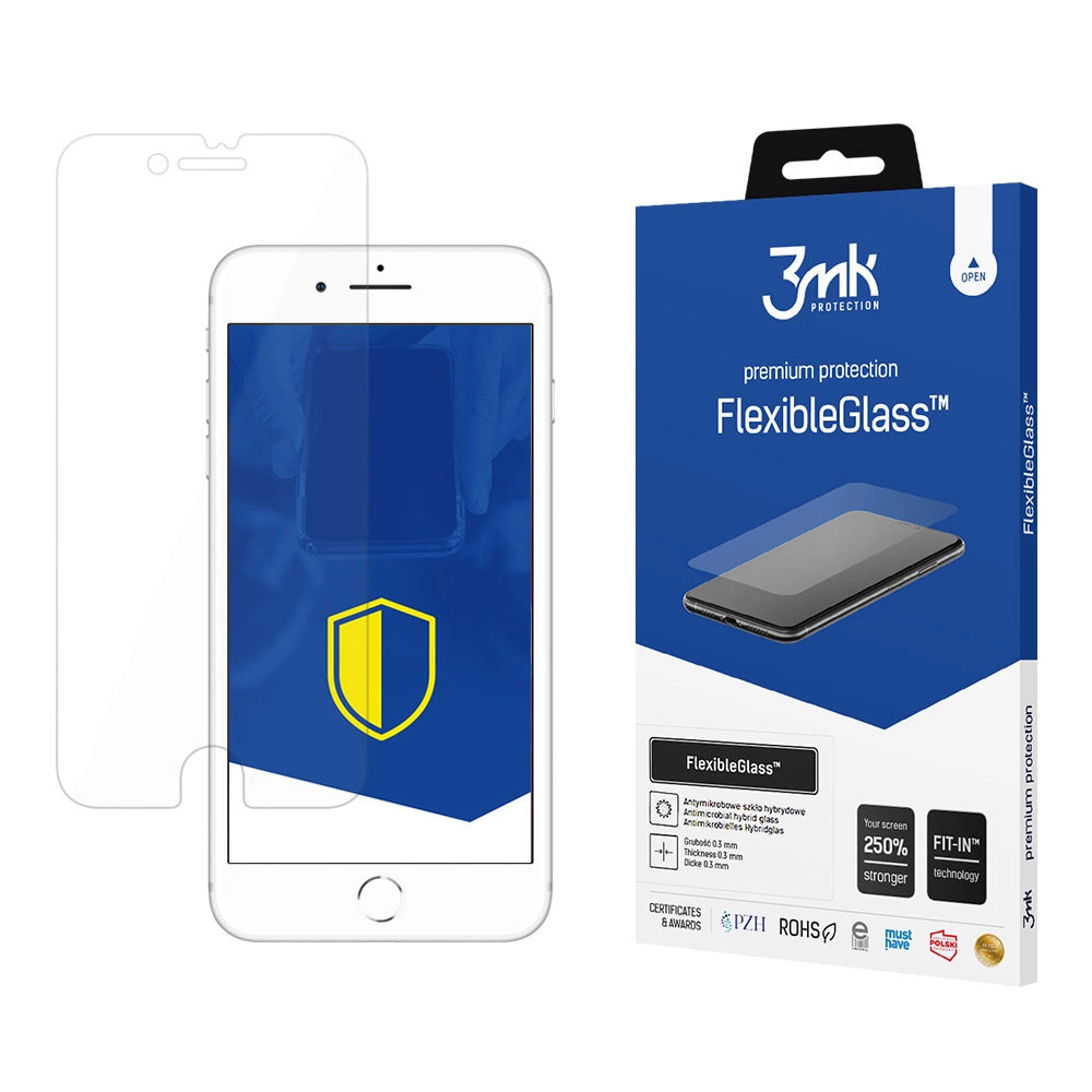 3mk FlexibleGlassTM hybridglas til iPhone 8