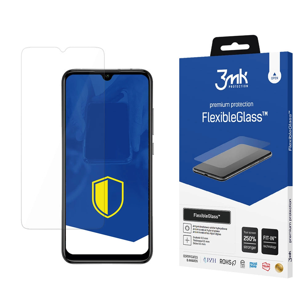 3mk FlexibleGlassTM hybridglas på Xiaomi Redmi 9