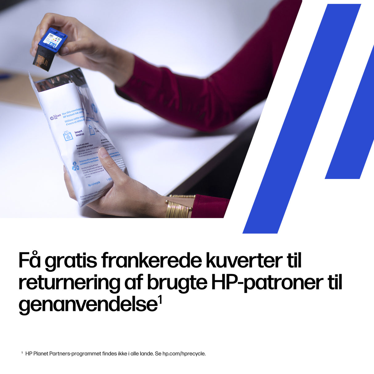 HP Original 305XL-blækpatron med stor kapacitet, sort