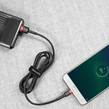 Baseus Cafule Micro USB-kabel 2A 3m (sort+rød)