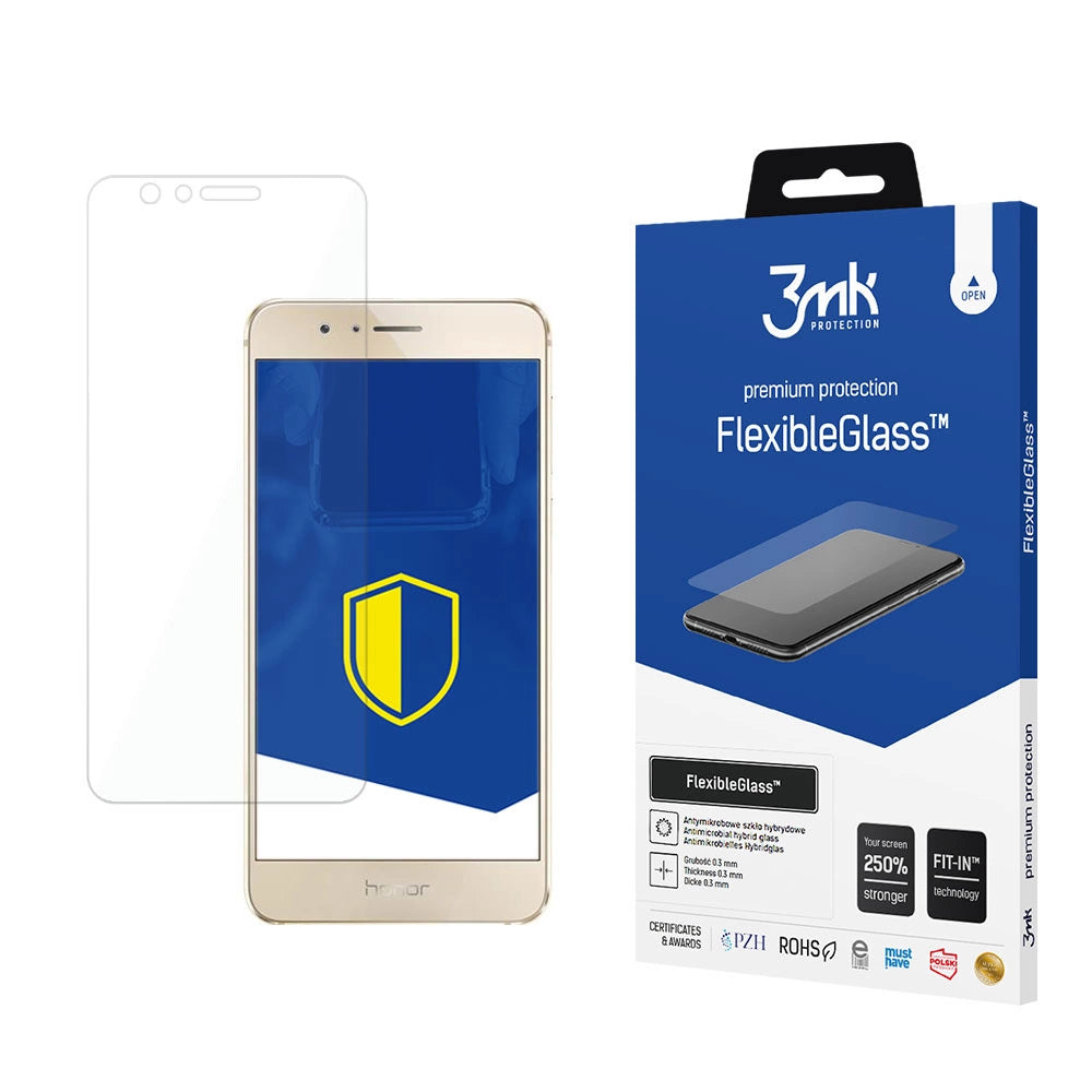 3mk FlexibleGlassTM hybridglas på Honor 8