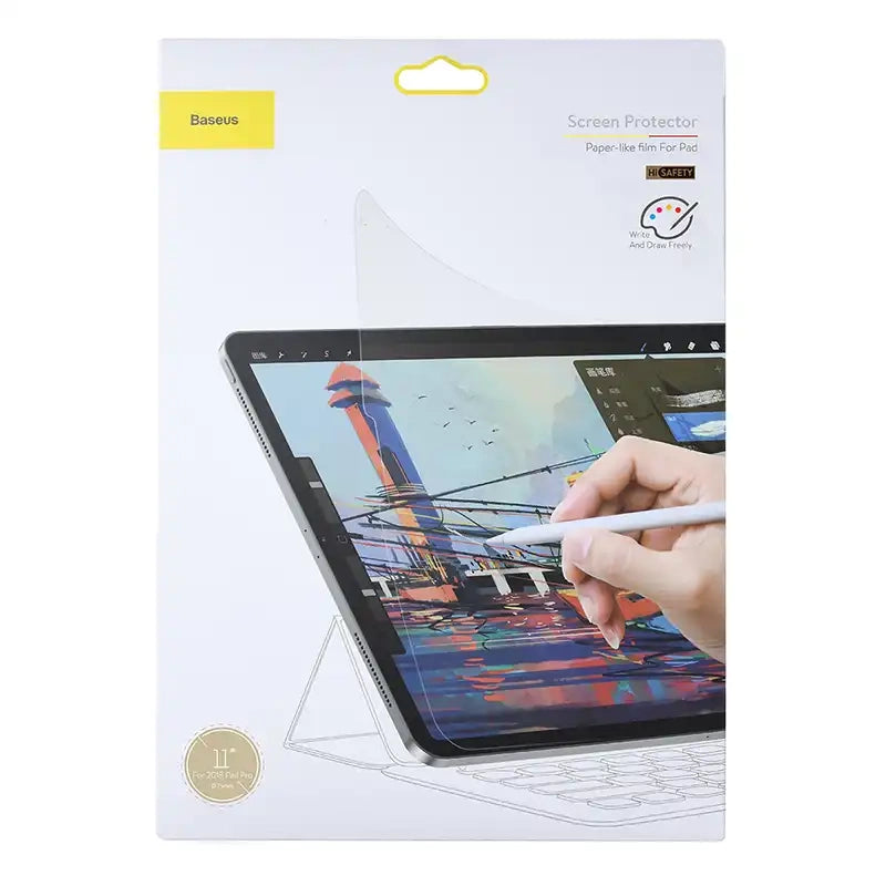 Baseus 0,15 mm Papirlignende film Til 2018 iPad Pro 11 tommer Gennemsigtig