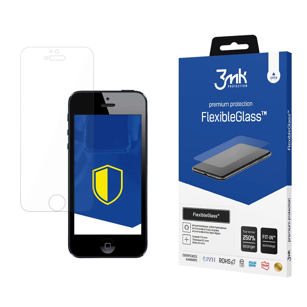 3mk FlexibleGlassTM hybridglas til iPhone SE