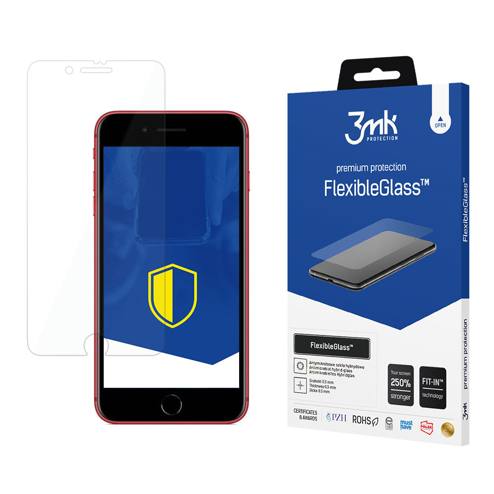 3mk FlexibleGlassTM hybridglas til iPhone 8 Plus