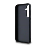 Guess 4G Big Metal Logo-hylster til Samsung Galaxy A35 - sort
