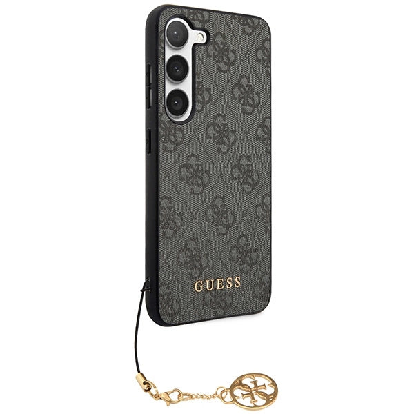 Guess 4G Charms Collection-kasse til Samsung Galaxy A35 - sort