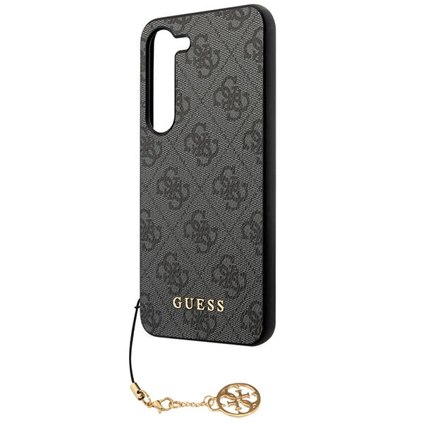Guess 4G Charms Collection-kasse til Samsung Galaxy A35 - sort