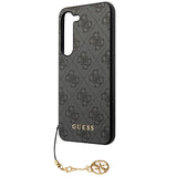 Guess 4G Charms Collection-kasse til Samsung Galaxy A35 - sort
