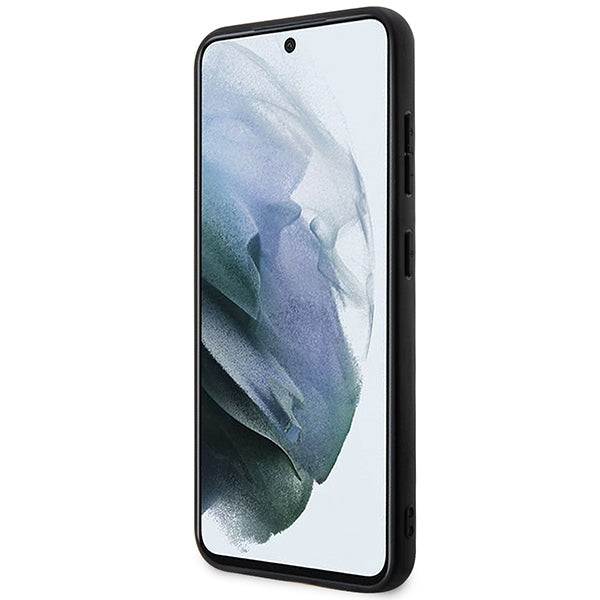 Guess 4G Big Metal Logo-hylster til Samsung Galaxy A55 - sort