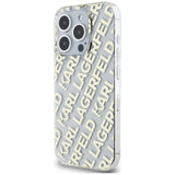 Karl Lagerfeld IML Fullover Logo case for iPhone 15 Pro - gold
