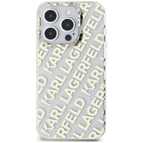 Karl Lagerfeld IML Fullover Logo case for iPhone 15 Pro - gold