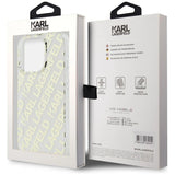 Karl Lagerfeld IML Fullover Logo case for iPhone 15 Pro - gold