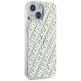 Karl Lagerfeld IML Fullover Logo case for iPhone 15 / 14 / 13 - gold