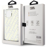 Karl Lagerfeld IML Fullover Logo case for iPhone 15 / 14 / 13 - gold