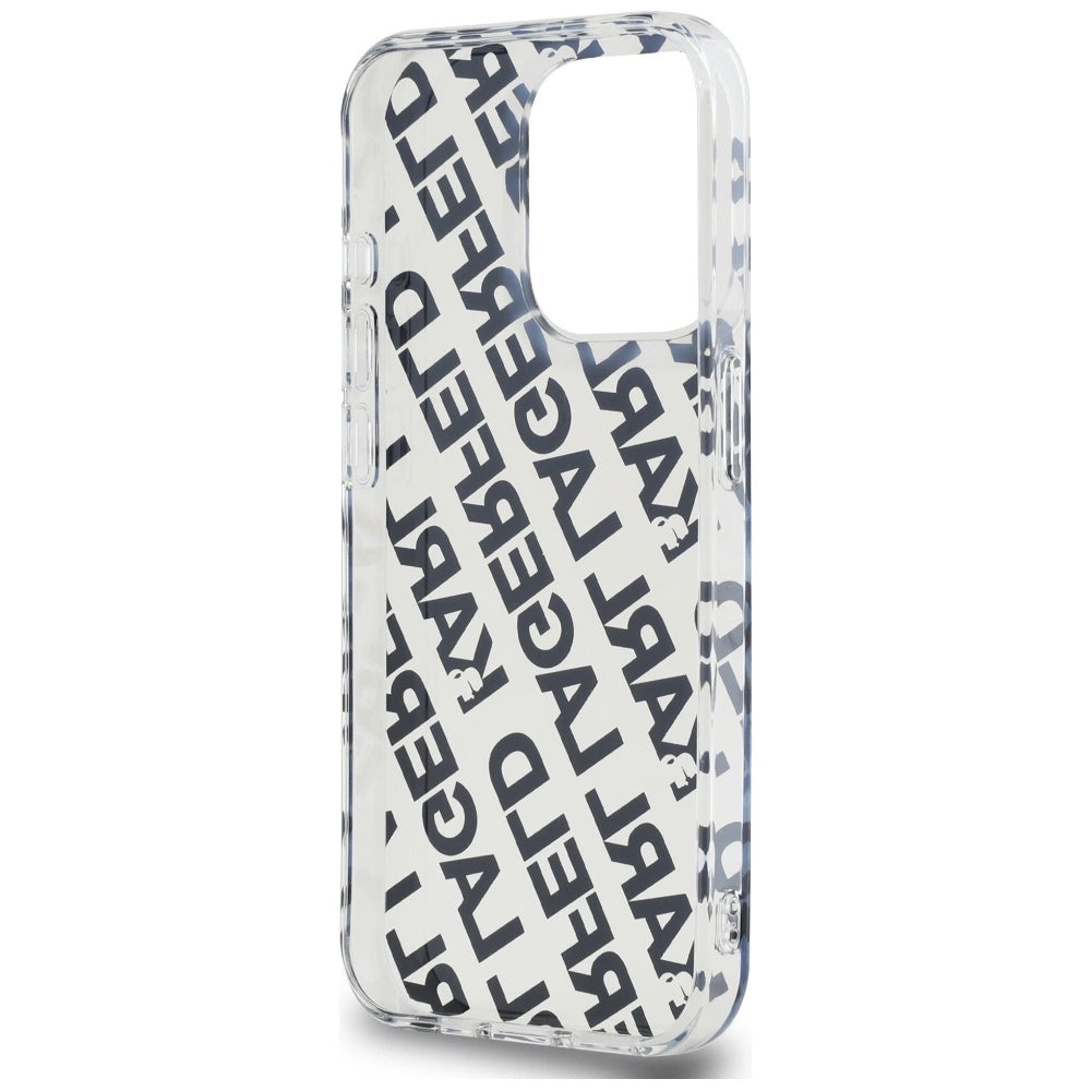Karl Lagerfeld IML Fullover Logo case for iPhone 15 Pro Max - gold
