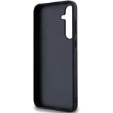 Karl Lagerfeld Fixed Glitter Ikonik Logo Metal Pin case for Samsung Galaxy A35 - black