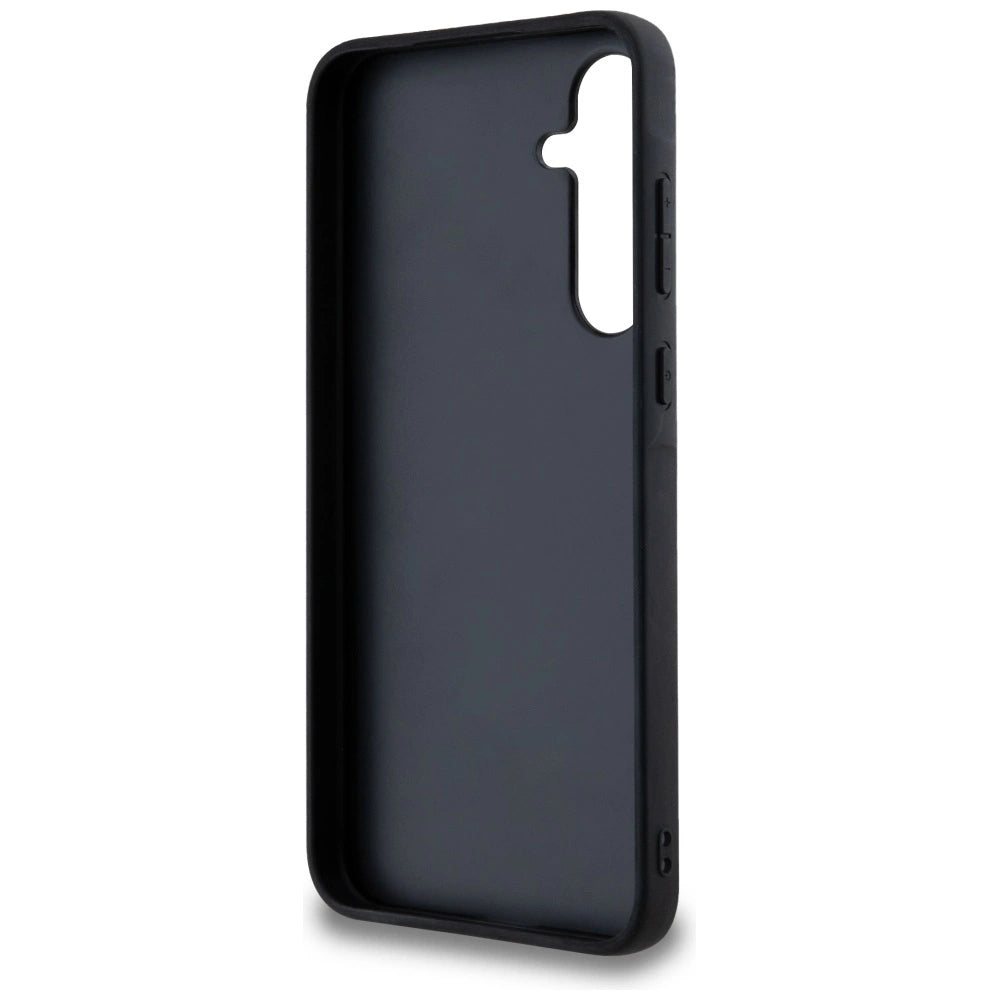 Karl Lagerfeld Saffiano Karl&Choupette Pin case for Samsung Galaxy A35 - black