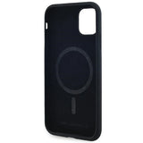 Karl Lagerfeld Silicone Karl&Choupette MagSafe case for iPhone 11 / Xr - black