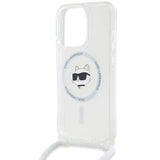 Karl Lagerfeld IML Choupette Head & Cord MagSafe case for iPhone 13 Pro Max - transparent
