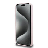 Karl Lagerfeld Silicone Karl&Choupette MagSafe Case for iPhone 15 Pro - Pink