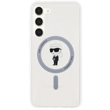 Karl Lagerfeld IML Ikonik MagSafe case for Samsung Galaxy S24+ - transparent