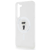 Karl Lagerfeld IML Ikonik MagSafe case for Samsung Galaxy S24+ - transparent