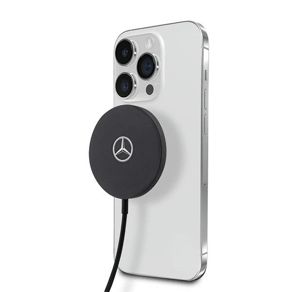 Mercedes 15W MagSafe induktiv oplader - sort