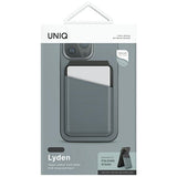 Uniq Lyden DS magnetisk RFID-tegnebog med telefonstativ - blå og sort