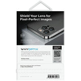 Uniq Optix Aluminium Kamera Lens Beskytter til iPhone 14 Pro / 14 Pro Max kamera objektiv med applikator - sølv