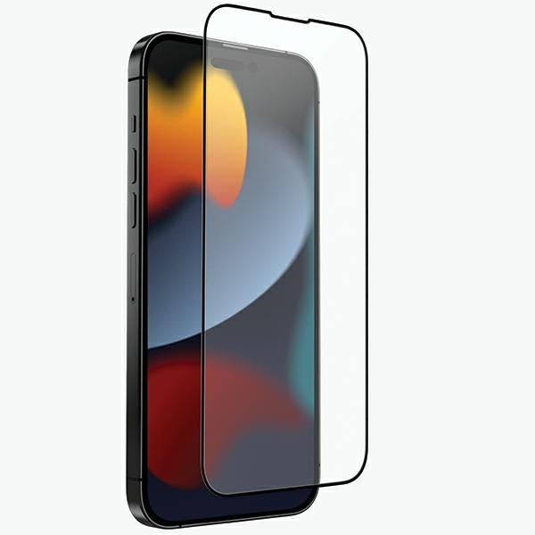 Uniq Optix Matte frostet hærdet glas til iPhone 14 / 13 / 13 Pro med applikator