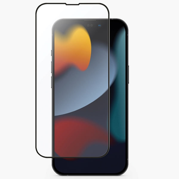 Uniq Optix Matte frostet hærdet glas til iPhone 14 / 13 / 13 Pro med applikator