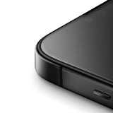 Uniq Optix Matte frostet hærdet glas til iPhone 15 / 14 Pro med applikator