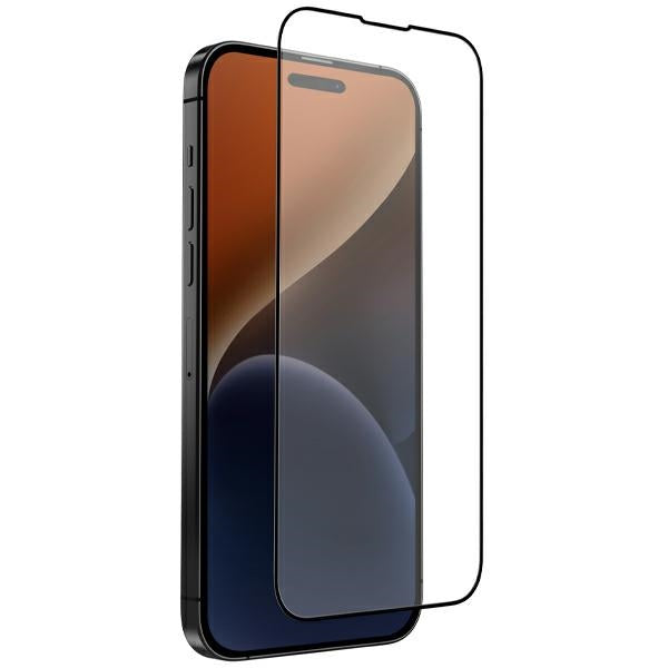 Uniq Optix Matte frostet hærdet glas til iPhone 15 Plus / 14 Pro Max med applikator