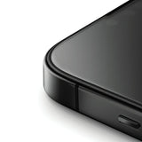 Uniq Optix Matte frostet hærdet glas til iPhone 15 Pro Max med applikator