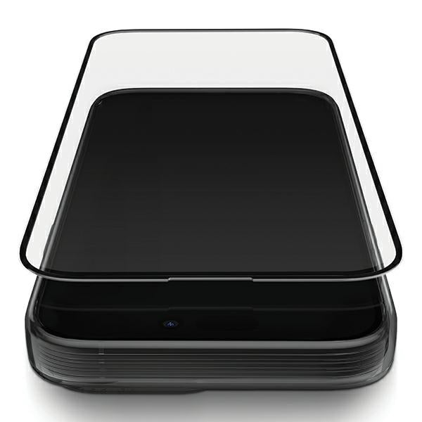 Uniq Optix Matte frostet hærdet glas til iPhone 15 Pro Max med applikator