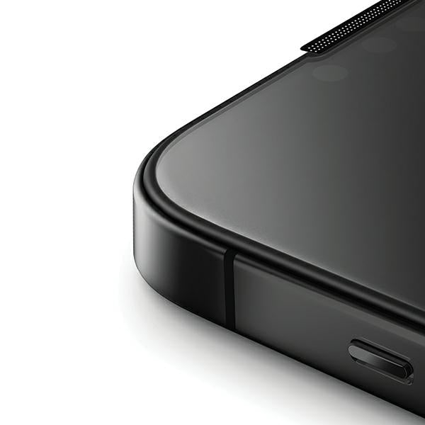 Uniq Optix Privacy tempereret glas til iPhone 15/14 Pro med applikator