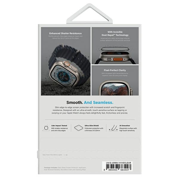 Uniq Optix Vivid glas til Apple Watch Ultra 49mm med applikator