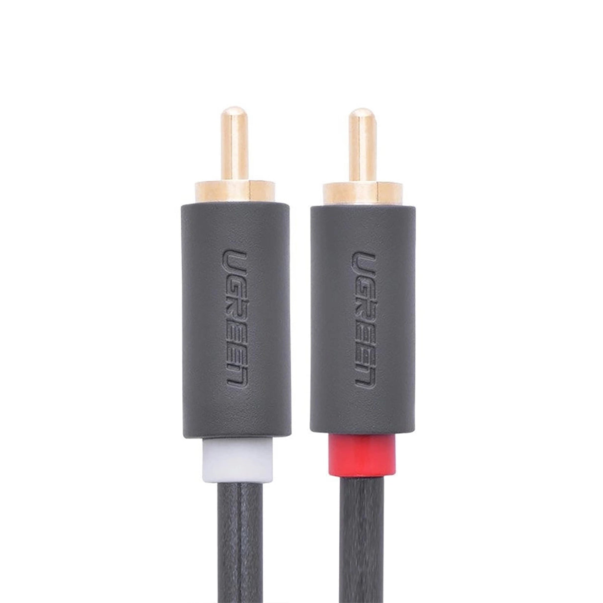 Ugreen AV104 30747 lydkabel 2RCA (mand) / 2RCA (mand) 1m - grå