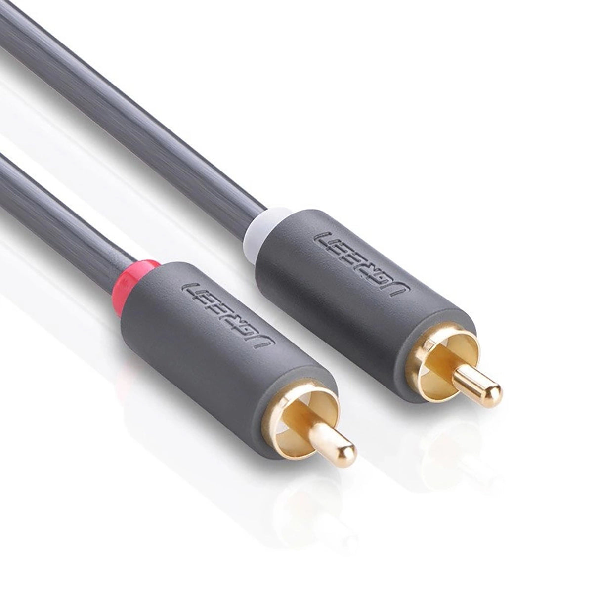 Ugreen AV104 30747 lydkabel 2RCA (mand) / 2RCA (mand) 1m - grå