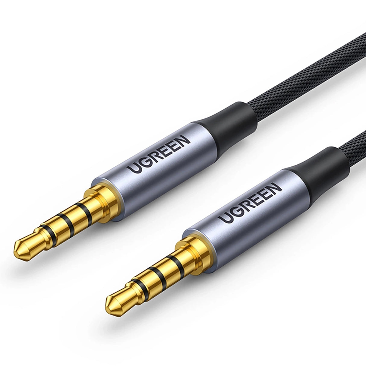 Ugreen AV183 kabel 10648 mini jack 3,5 mm / mini jack 3,5 mm 1m - grå