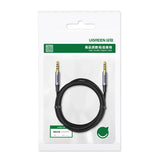 Ugreen AV183 kabel 10648 mini jack 3,5 mm / mini jack 3,5 mm 1m - grå